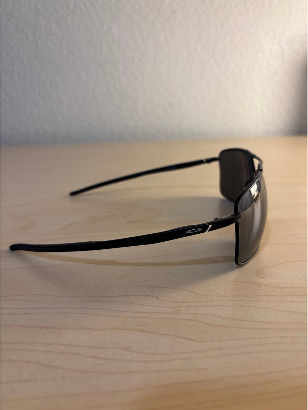 OAKLEY GAUGE 8 L MATTE BLACK FRAME W/GREY LENSES wire elmont - FRAMES ONLY